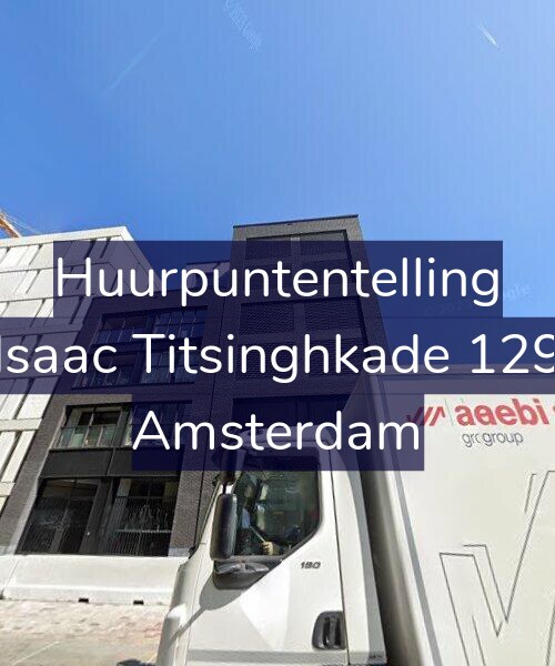 Foto gevel Huurpuntentelling voor Isaac Titsinghkade 129, Amsterdam