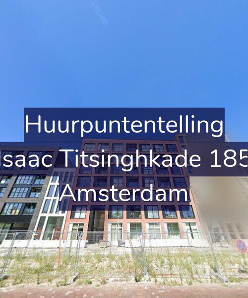 Foto gevel Huurpuntentelling voor Isaac Titsinghkade 185, Amsterdam