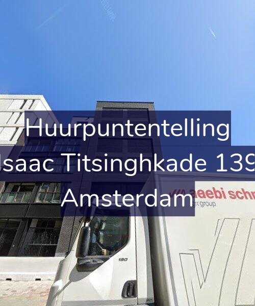 Foto gevel Huurpuntentelling voor Isaac Titsinghkade 139, Amsterdam