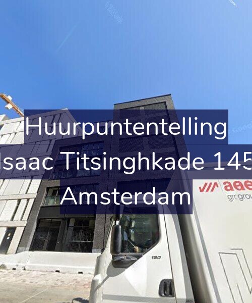 Foto gevel Huurpuntentelling voor Isaac Titsinghkade 145, Amsterdam