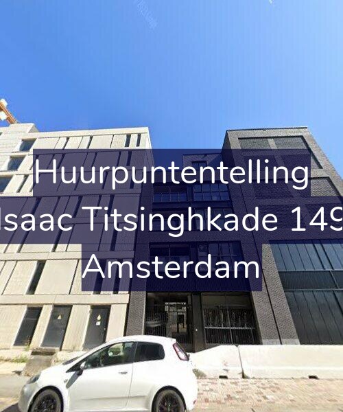 Foto gevel Huurpuntentelling voor Isaac Titsinghkade 149, Amsterdam