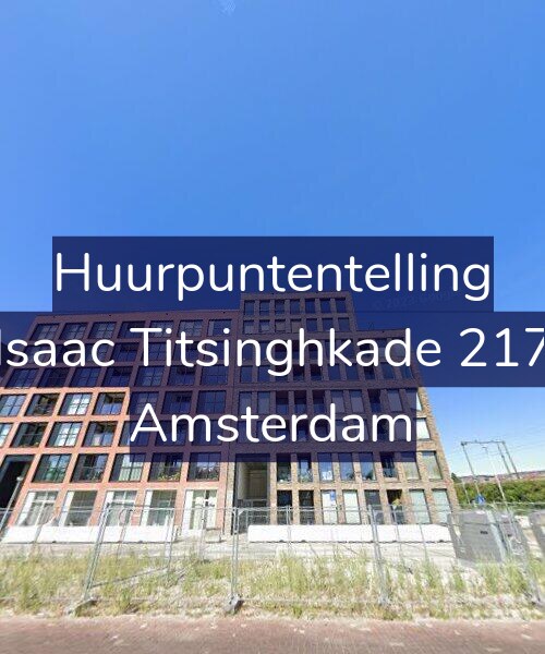 Foto gevel Huurpuntentelling voor Isaac Titsinghkade 217, Amsterdam