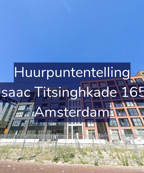 Foto gevel Huurpuntentelling voor Isaac Titsinghkade 165, Amsterdam