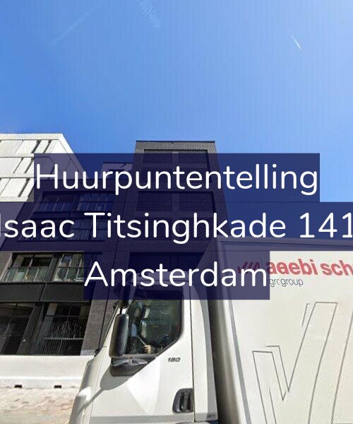 Foto gevel Huurpuntentelling voor Isaac Titsinghkade 141, Amsterdam