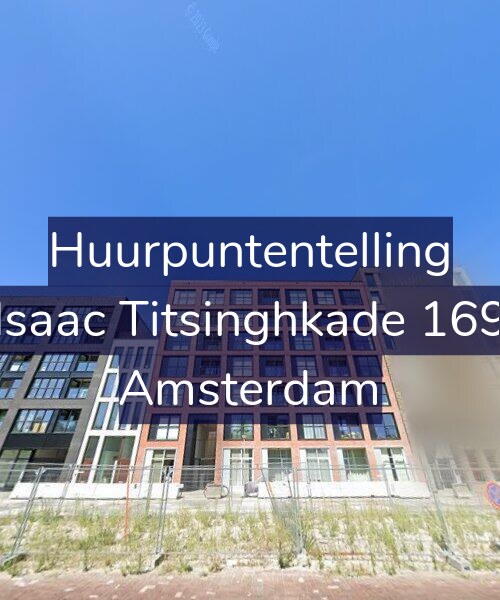 Foto gevel Huurpuntentelling voor Isaac Titsinghkade 169, Amsterdam