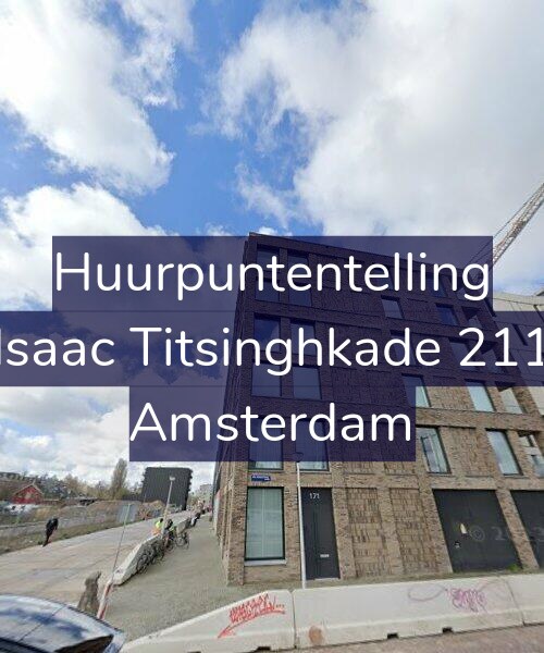 Foto gevel Huurpuntentelling voor Isaac Titsinghkade 211, Amsterdam