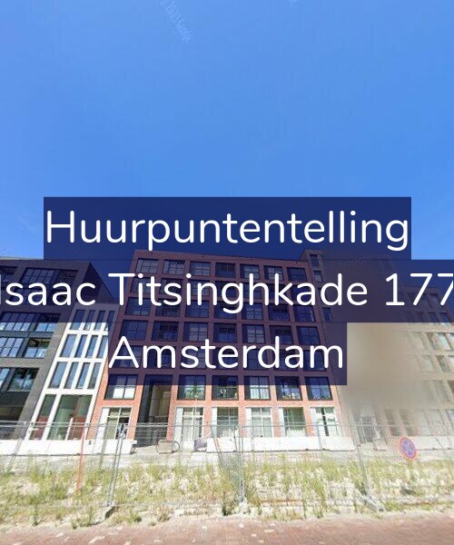Foto gevel Huurpuntentelling voor Isaac Titsinghkade 177, Amsterdam
