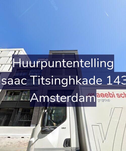Foto gevel Huurpuntentelling voor Isaac Titsinghkade 143, Amsterdam