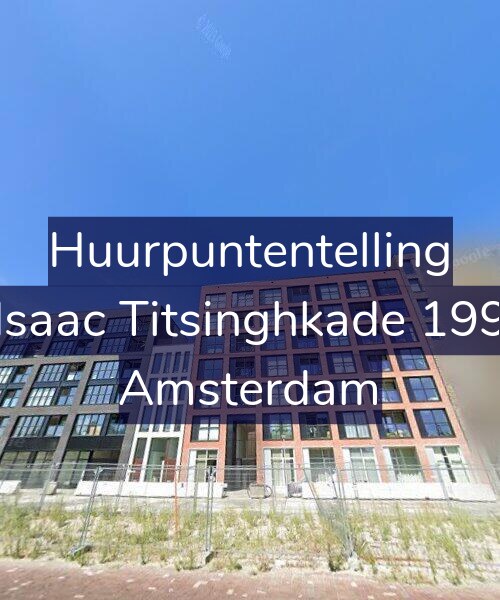 Foto gevel Huurpuntentelling voor Isaac Titsinghkade 199, Amsterdam