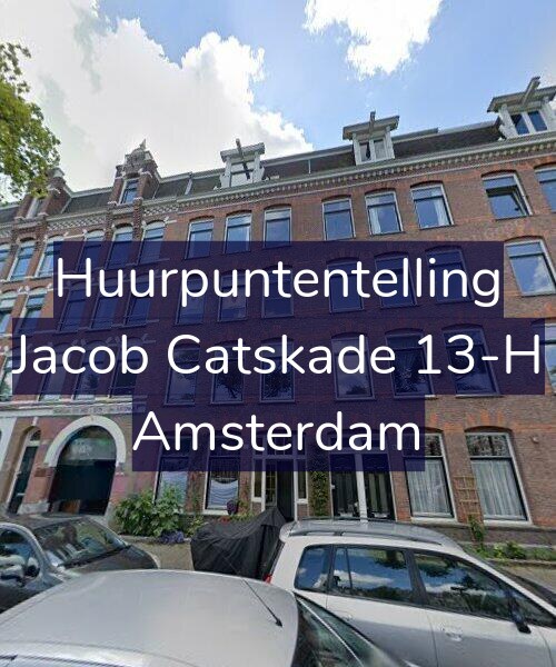 Foto gevel Huurpuntentelling voor Jacob Catskade 13-H, Amsterdam