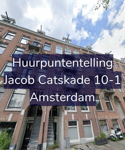 Foto gevel Huurpuntentelling voor Jacob Catskade 10-1, Amsterdam