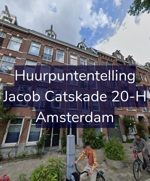 Foto gevel Huurpuntentelling voor Jacob Catskade 20-H, Amsterdam