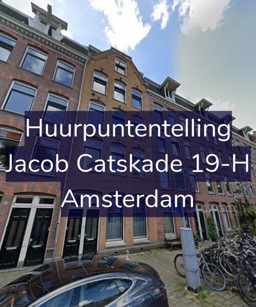 Foto gevel Huurpuntentelling voor Jacob Catskade 19-H, Amsterdam