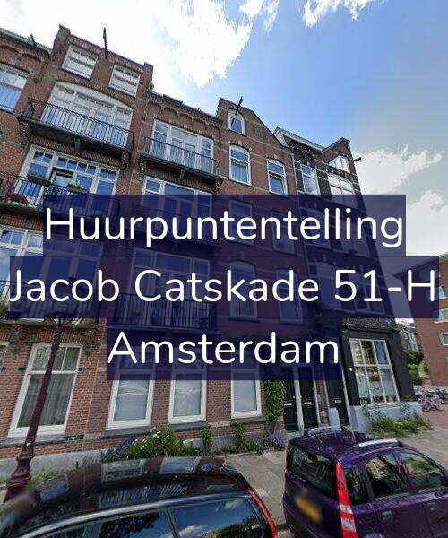 Foto gevel Huurpuntentelling voor Jacob Catskade 51-H, Amsterdam