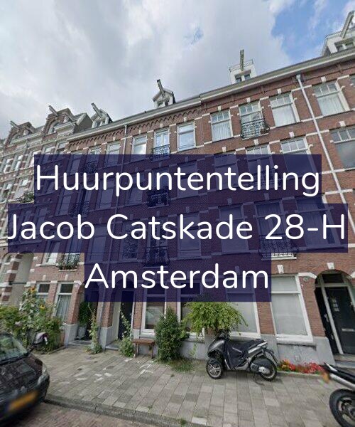 Foto gevel Huurpuntentelling voor Jacob Catskade 28-H, Amsterdam