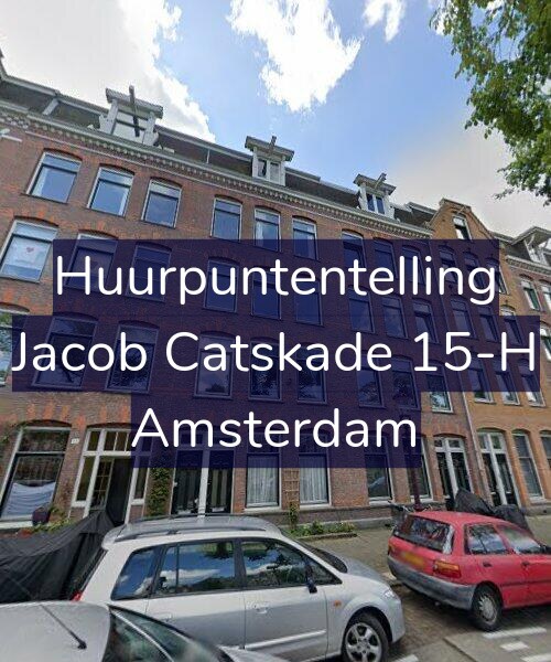 Foto gevel Huurpuntentelling voor Jacob Catskade 15-H, Amsterdam