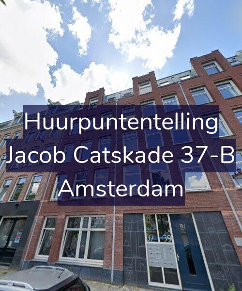 Foto gevel Huurpuntentelling voor Jacob Catskade 37-B, Amsterdam