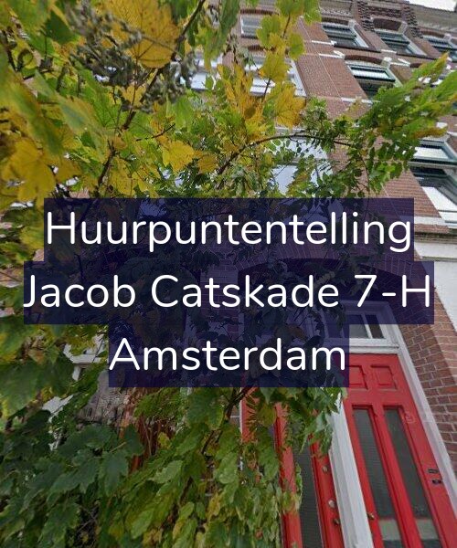 Foto gevel Huurpuntentelling voor Jacob Catskade 7-H, Amsterdam