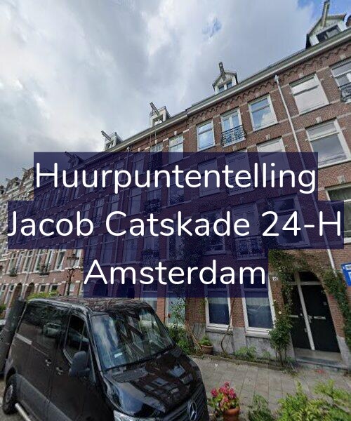 Foto gevel Huurpuntentelling voor Jacob Catskade 24-H, Amsterdam