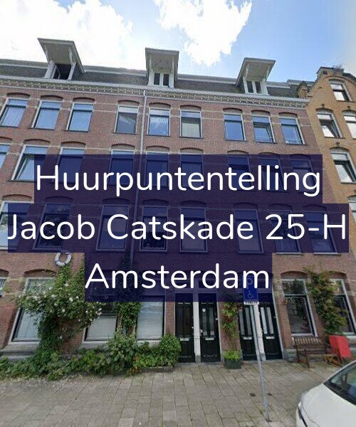 Foto gevel Huurpuntentelling voor Jacob Catskade 25-H, Amsterdam
