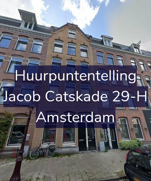 Foto gevel Huurpuntentelling voor Jacob Catskade 29-H, Amsterdam