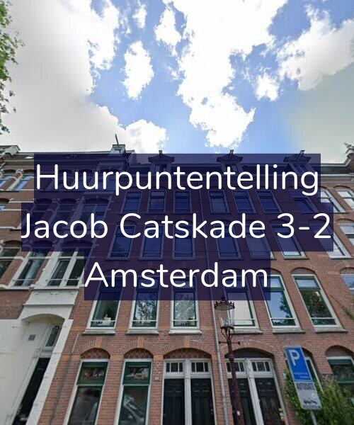 Foto gevel Huurpuntentelling voor Jacob Catskade 3-2, Amsterdam
