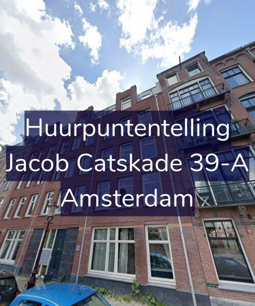 Foto gevel Huurpuntentelling voor Jacob Catskade 39-A, Amsterdam
