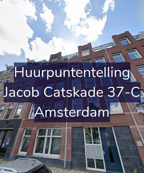Foto gevel Huurpuntentelling voor Jacob Catskade 37-C, Amsterdam