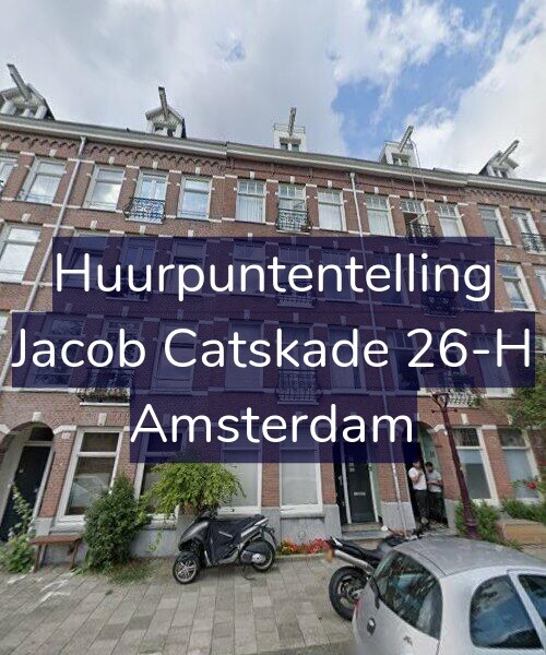 Foto gevel Huurpuntentelling voor Jacob Catskade 26-H, Amsterdam