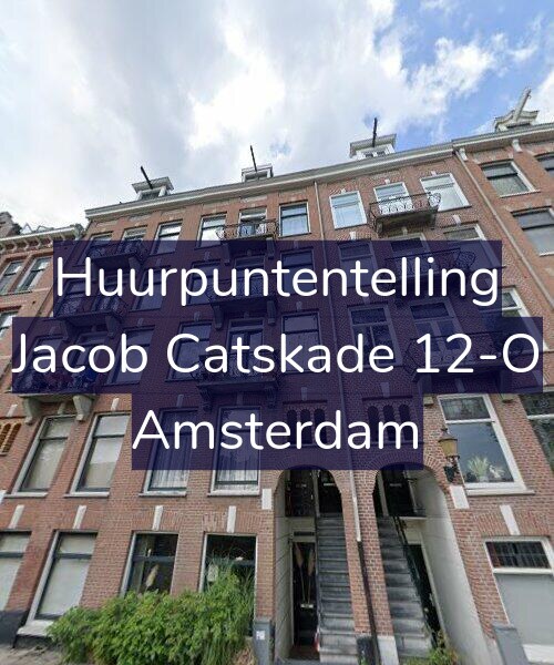 Foto gevel Huurpuntentelling voor Jacob Catskade 12-O, Amsterdam