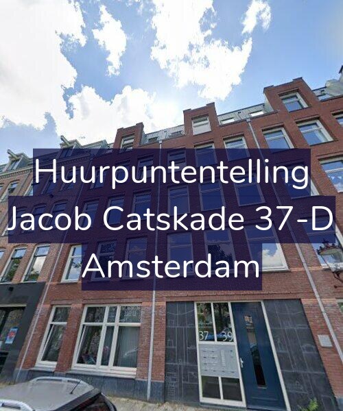 Foto gevel Huurpuntentelling voor Jacob Catskade 37-D, Amsterdam