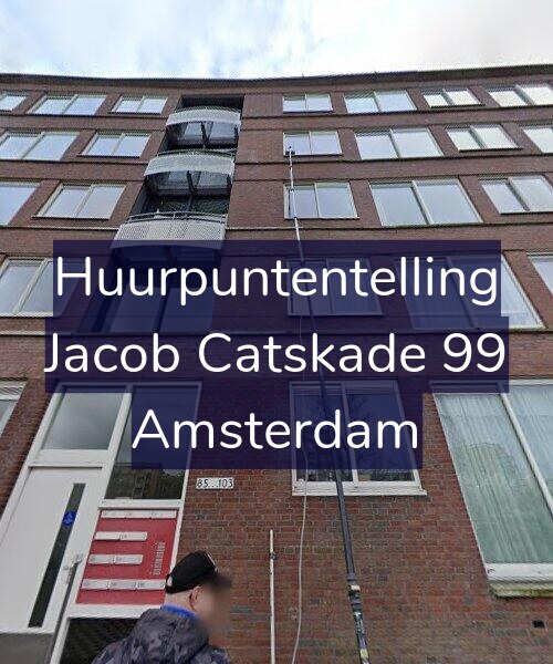 Foto gevel Huurpuntentelling voor Jacob Catskade 99, Amsterdam