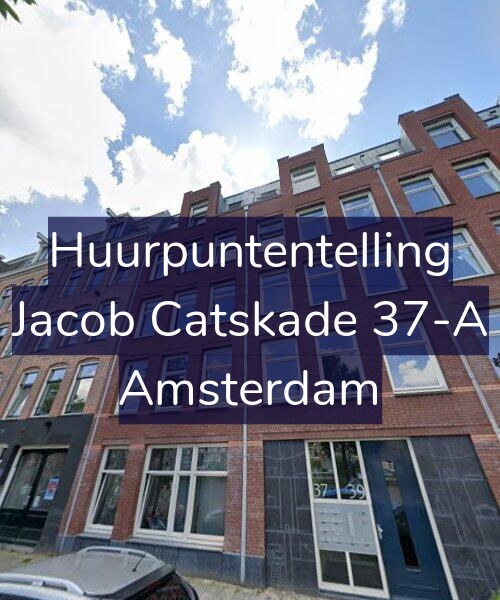 Foto gevel Huurpuntentelling voor Jacob Catskade 37-A, Amsterdam