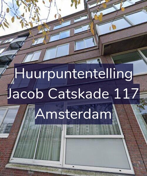 Foto gevel Huurpuntentelling voor Jacob Catskade 117, Amsterdam