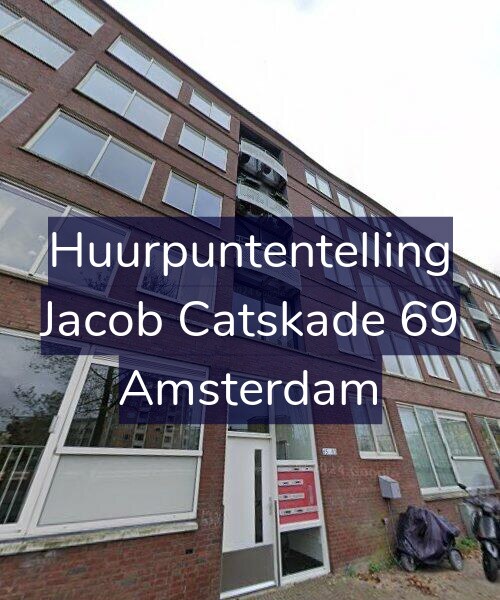 Foto gevel Huurpuntentelling voor Jacob Catskade 69, Amsterdam