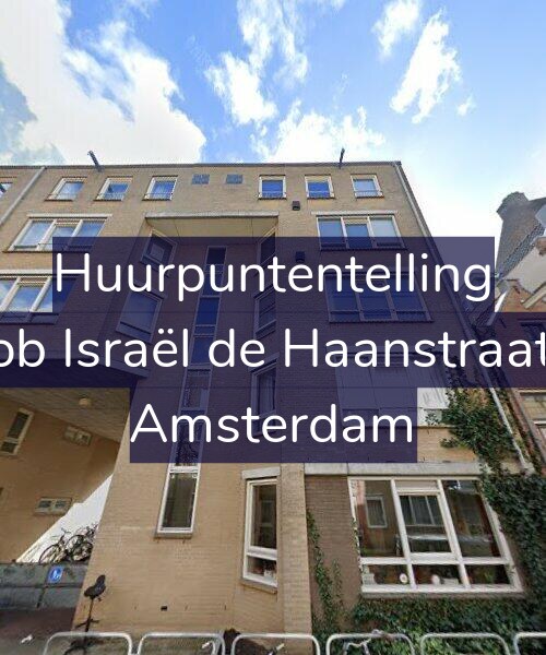 Foto gevel Huurpuntentelling voor Jacob Israël de Haanstraat 12, Amsterdam