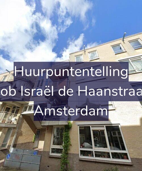 Foto gevel Huurpuntentelling voor Jacob Israël de Haanstraat 1, Amsterdam