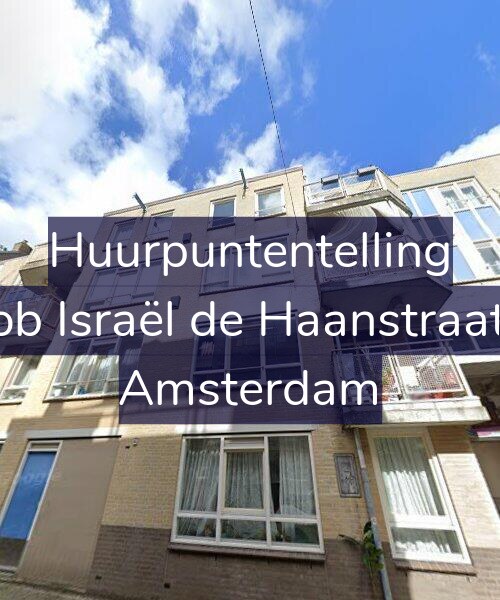 Foto gevel Huurpuntentelling voor Jacob Israël de Haanstraat 26, Amsterdam