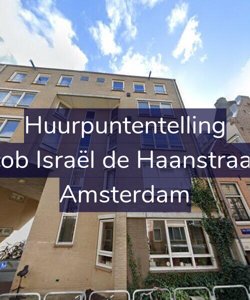Foto gevel Huurpuntentelling voor Jacob Israël de Haanstraat 4, Amsterdam