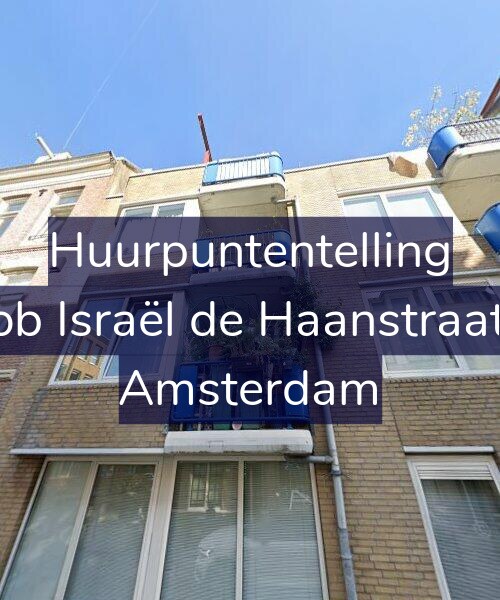 Foto gevel Huurpuntentelling voor Jacob Israël de Haanstraat 40, Amsterdam
