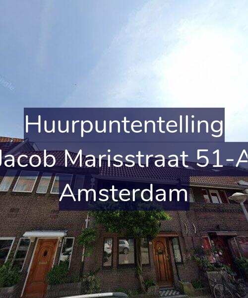 Foto gevel Huurpuntentelling voor Jacob Marisstraat 51-A, Amsterdam