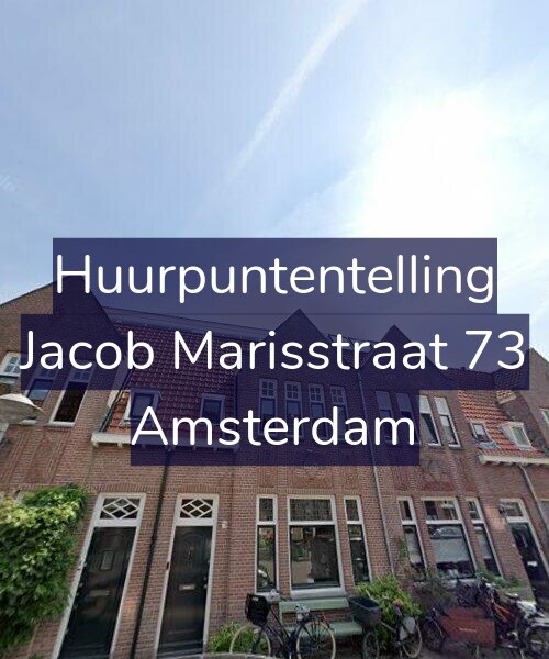 Foto gevel Huurpuntentelling voor Jacob Marisstraat 73, Amsterdam