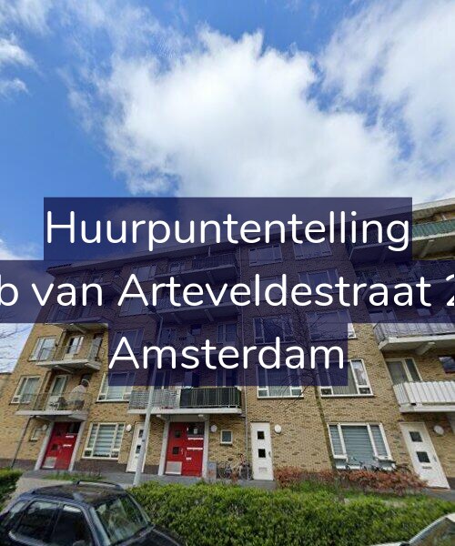 Foto gevel Huurpuntentelling voor Jacob van Arteveldestraat 23-B, Amsterdam