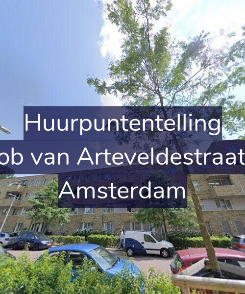 Foto gevel Huurpuntentelling voor Jacob van Arteveldestraat 20, Amsterdam