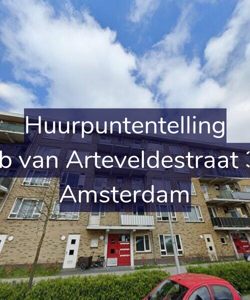 Foto gevel Huurpuntentelling voor Jacob van Arteveldestraat 31-E, Amsterdam