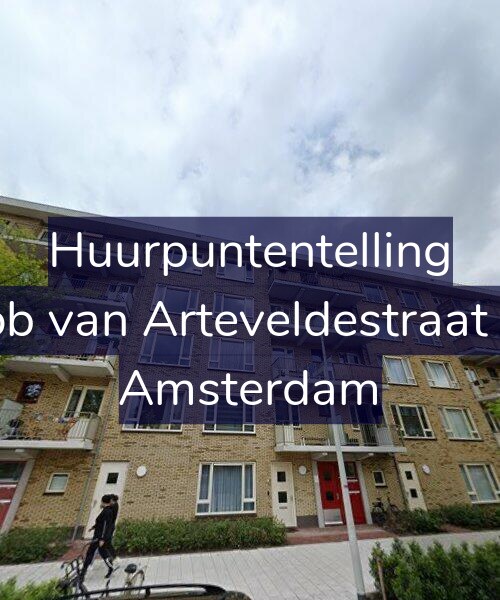 Foto gevel Huurpuntentelling voor Jacob van Arteveldestraat 7-D, Amsterdam