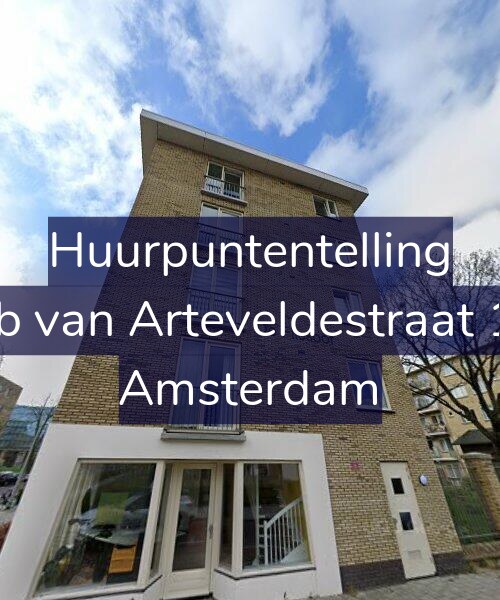 Foto gevel Huurpuntentelling voor Jacob van Arteveldestraat 17-C, Amsterdam