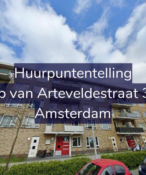Foto gevel Huurpuntentelling voor Jacob van Arteveldestraat 31-A, Amsterdam