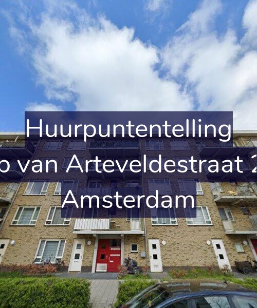 Foto gevel Huurpuntentelling voor Jacob van Arteveldestraat 27-D, Amsterdam