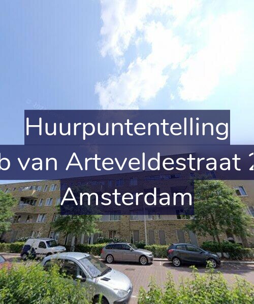 Foto gevel Huurpuntentelling voor Jacob van Arteveldestraat 22-C, Amsterdam